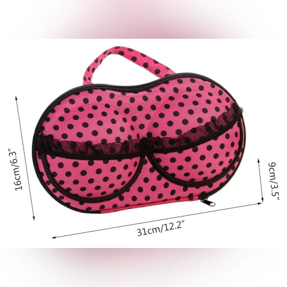 Bra Lingerie Storage Bag,Portable Travel Home Organizer for Bra Sizes 30A-36C